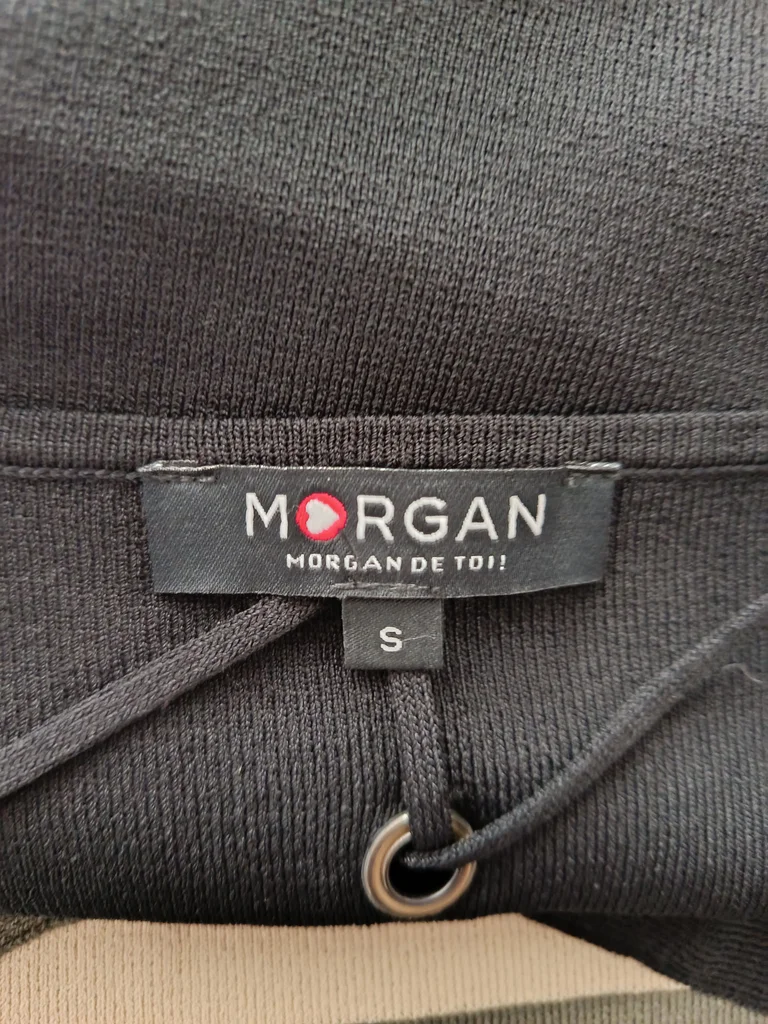 Zwarte en kaki jurk Maat 36.Morgan – photo 5
